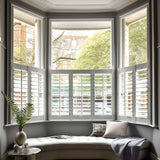 Cafe Style Pinewood Shutters